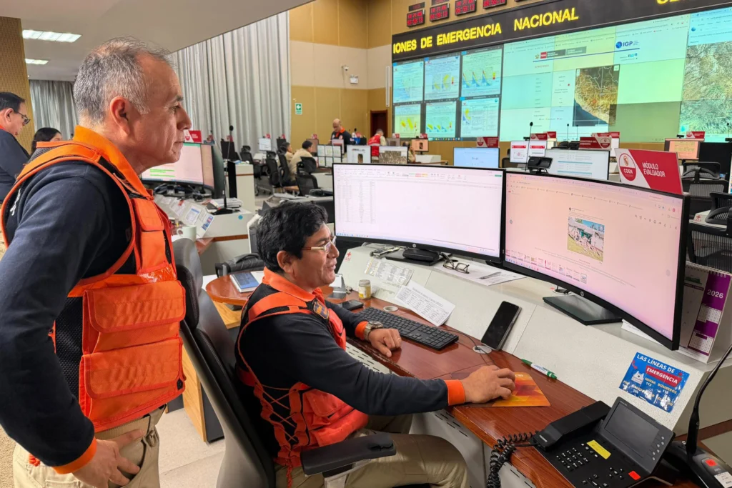 A magnitude 7.2 earthquake shook the Peruvian region of Ayacucho without registering victims or material damage in a preliminary way. Photo: EFE.