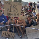 The local government of Ceuta denounced state inaction in the face of services saturation. Photo: EFE.