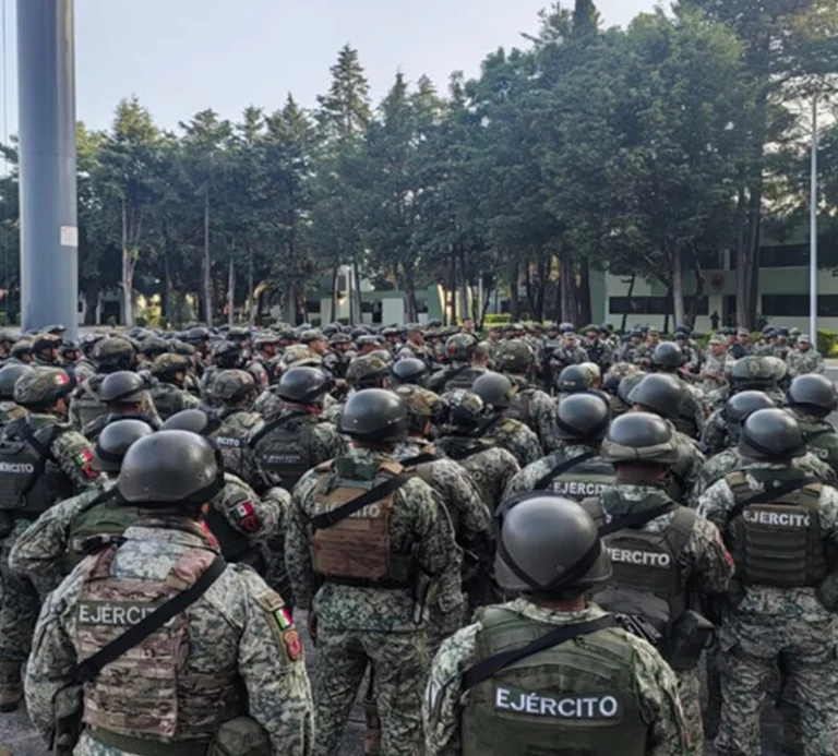 Mexican security forces deployed in Michoacán to protect avocado production and export supply chain after U.S. inspection suspension.