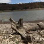 Water levels in the main reservoirs supplying the capital Tegucigalpa have become worrying. Photo: EFE.