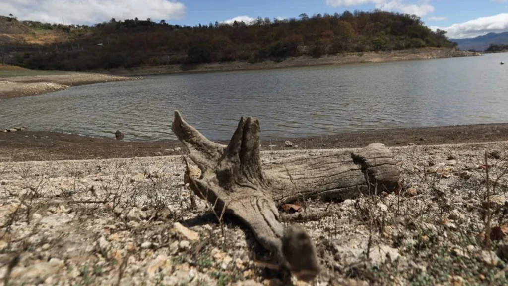 Water levels in the main reservoirs supplying the capital Tegucigalpa have become worrying. Photo: EFE.
