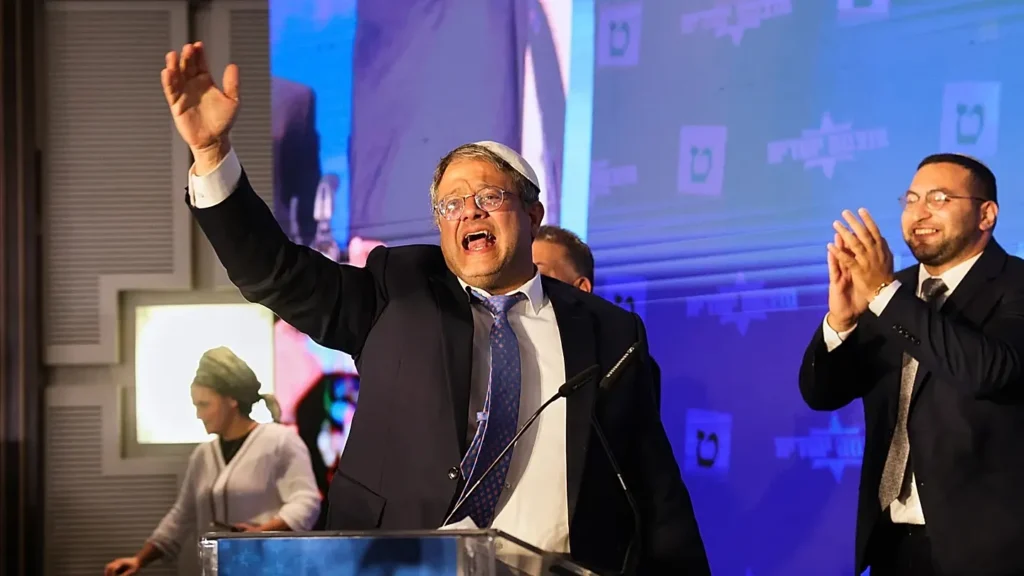 Ben-Gvir, known for his extremist views, has previously suggested that between 30 and 40 Palestinians should be killed nightly in Gaza, referring to them as "not even people." Photo: AP.