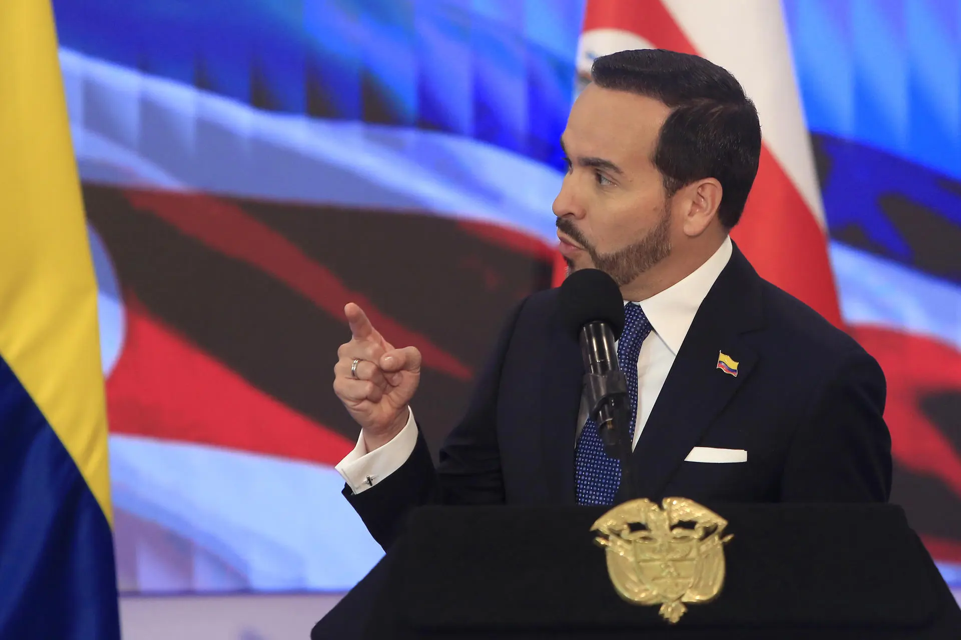 The decision to sever diplomatic ties reflects a profound reordering of Colombian foreign policy under the current administration of Abelardo de la Espriella. Photo: EFE.