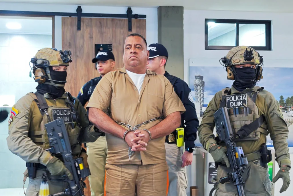 Geovany Andrés Rojas alias Araña extradited to the United States from Colombia under President Abelardo de la Espriella