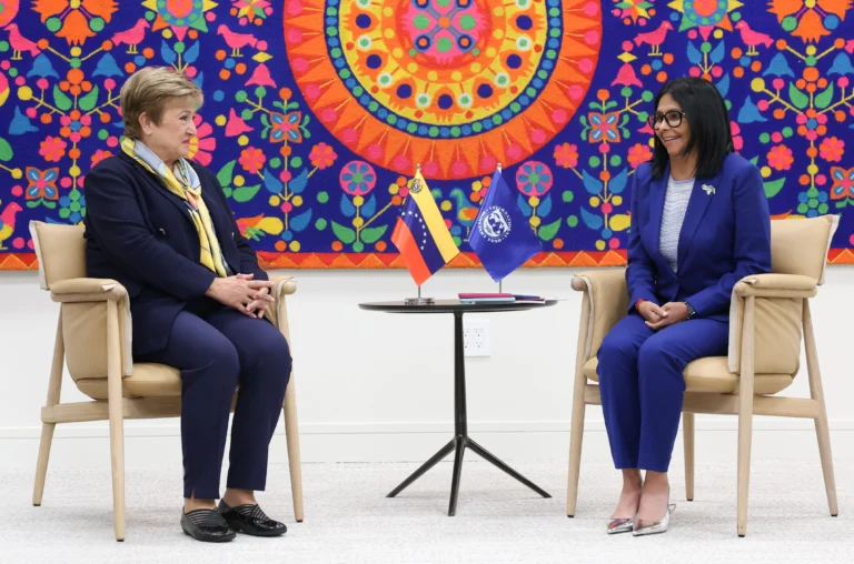 The Venezuelan government began talks with the International Monetary Fund months ago, which focus on the exchange of views on macroeconomic prospects and the use of international reserves for the financing the recovery in the aftermath. Photo: Venezuelan Presidential Press.