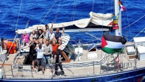 This peaceful initiative represents the first international deployment following the kidnapping carried out by Israeli occupying forces in international waters last May. Photo: Freedom Flotilla.