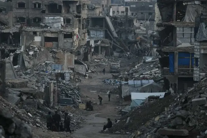 Palestinians recover human remains from Gaza rubble as UN warns debris removal could destroy evidence of alleged war crimes.