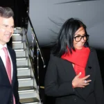 Venezuela's acting president Delcy Rodriguez arrives in New York ahead of UNGA. Photo: X/ @delcyrodriguezv
