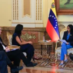 Acting President Delcy Rodríguez thanked the UN for being active from the very first moment and joining Venezuela’s efforts after June quakes. Photo: Venezuelan Presidential Press.