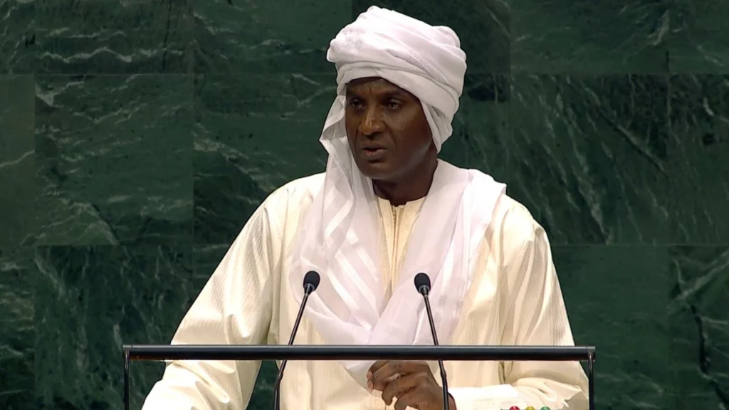 PM Zeine emphasized that the process of national refoundation in Niger reflects the country’s determination to exercise full control over its wealth and take responsibility for its decisions and alliances. Photo: UN.