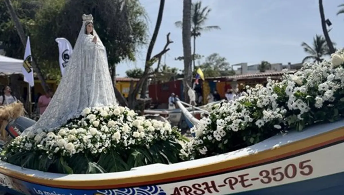 Venezuelan Acting President Rodriguez Honors the Virgin of the Valley