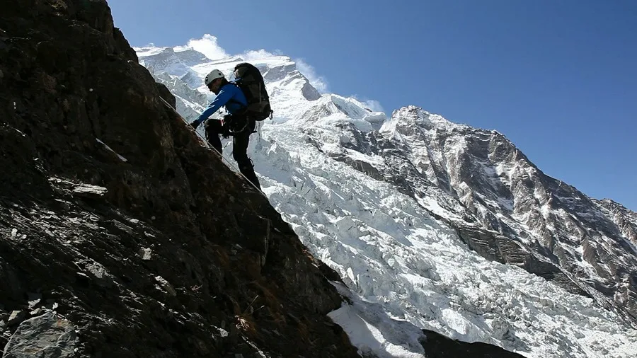 Rescue teams search for missing people after avalanche at Himlung Peak base camp in Nepal