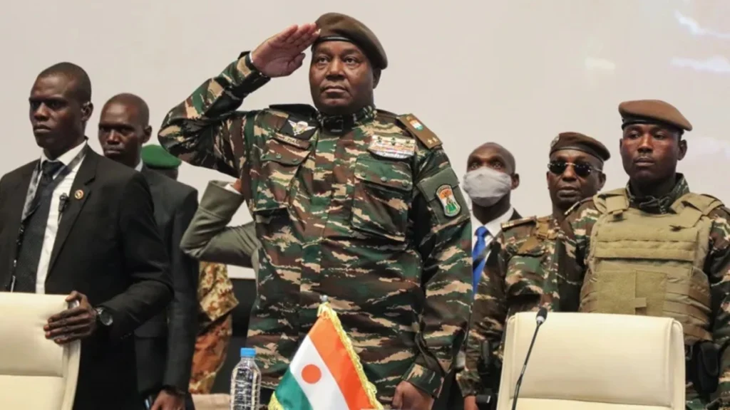 (FILE) Head of Niger's military junta, General Abdourahamane Tchiani. Photo: EFE.