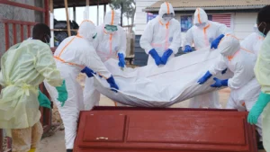 Ebola outbreak affects 62 health zones in seven provinces: Ituri, Tshopo, Bas-Uélé, Haut-Uélé, Kivu del Norte, Kivu del Sur and South Ubangi. Photo: AFP.