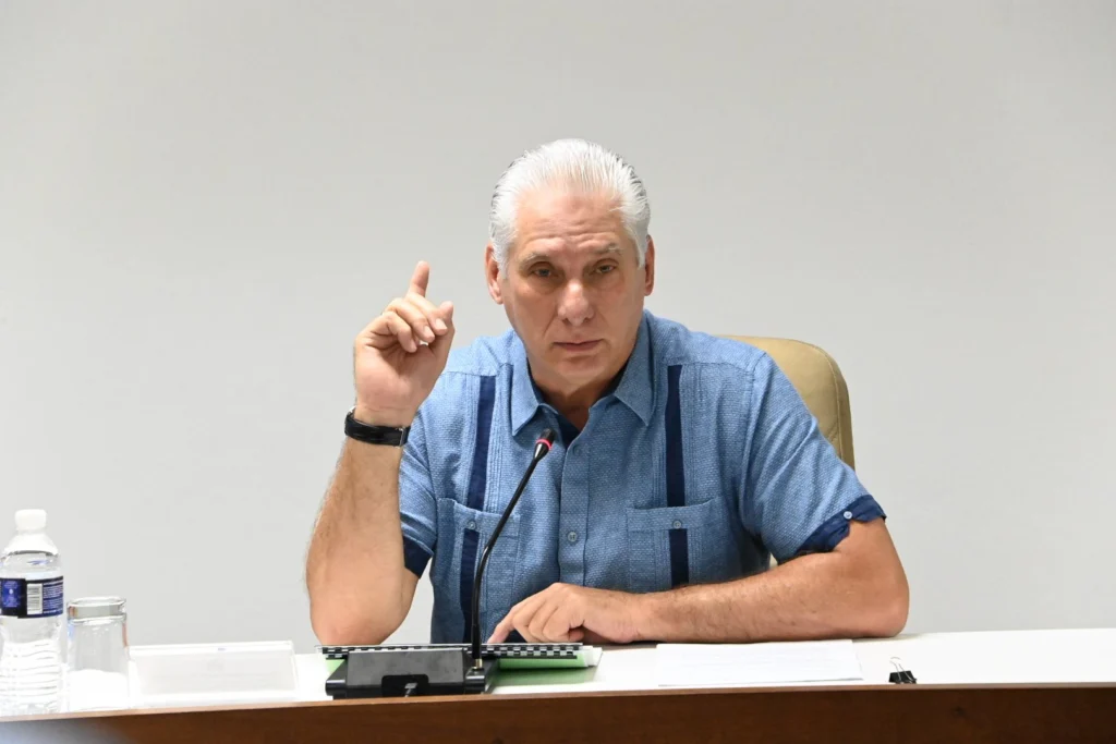 Cuban President Miguel Diaz-Canel. Photo: Presidential Press Office.