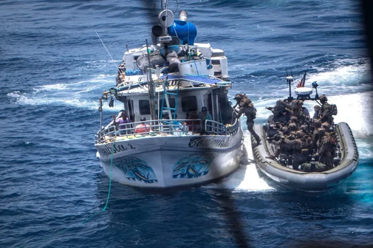 Ecuador fishermen released after U.S. forces destroyed the Montecristi and Don Rufo fishing boats in Pacific anti-drug operations.