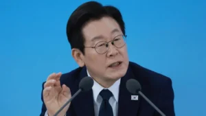 (FILE) South Korean President Lee Jae Myung. Photo: EFE.