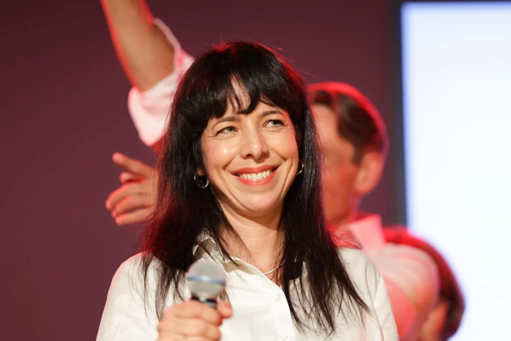 (FILE) Elif Eralp, Die Linke’s candidate. Photo: EFE.