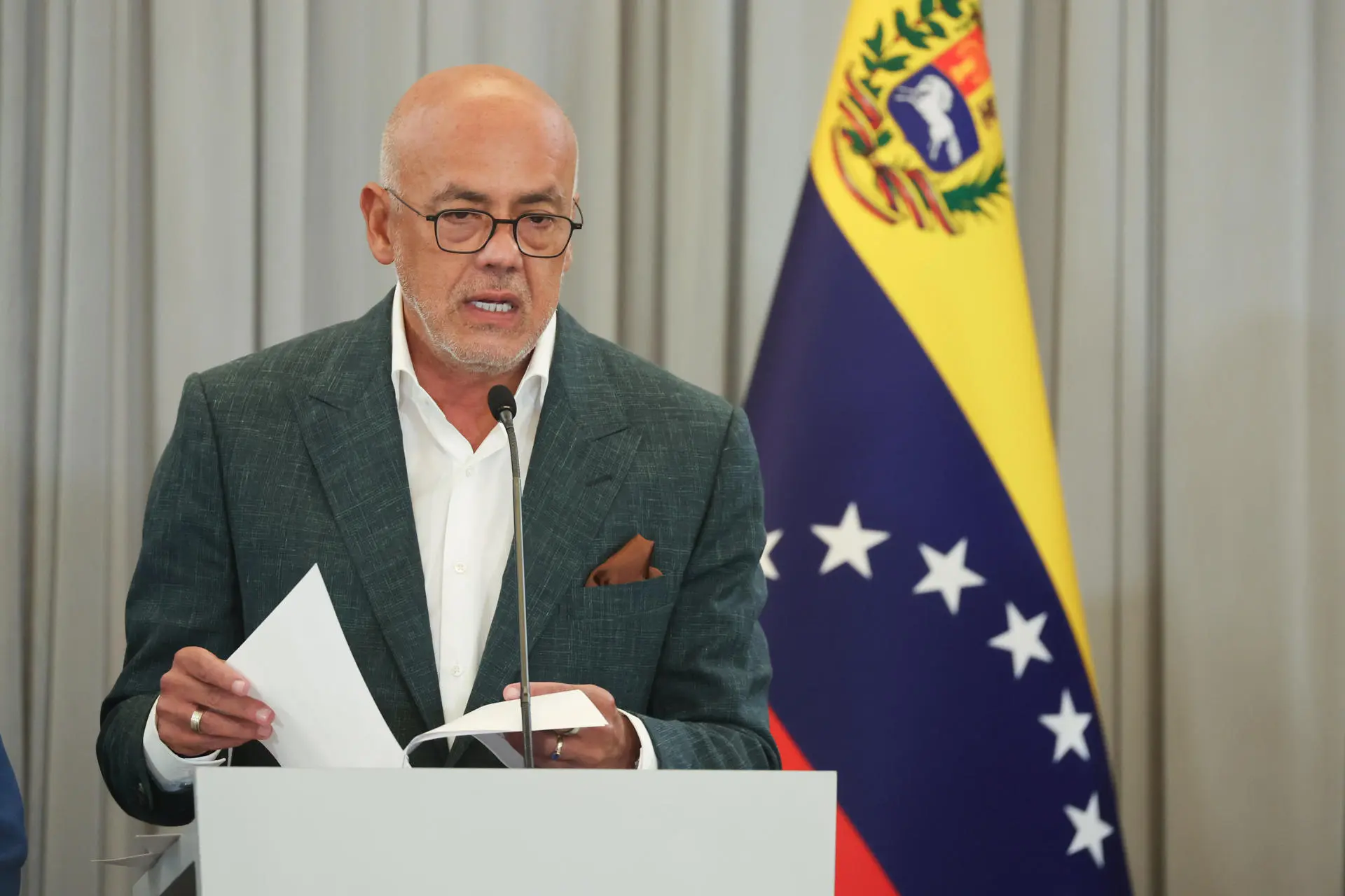 The president of the Venezuelan National Assembly has ratified that the country autonomously manages the resources captured through energy exports. Photo: EFE.