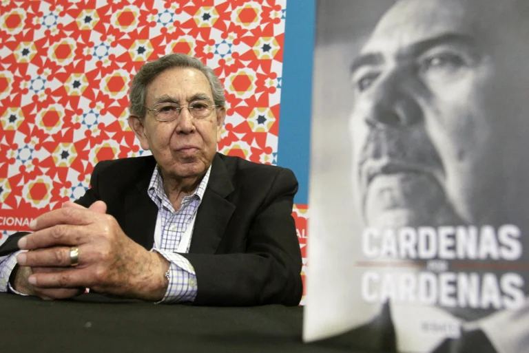Cuauhtémoc Cárdenas Solórzano dedicated more than six decades to the defense of energy sovereignty, the rights of the popular classes and the structural transformation of the Mexican political system. Photo: EFE.