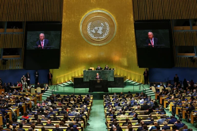 The Milei government’s stance on colonialism in a UN vote clashes with its recent rhetoric about the British-occupied Malvinas Islands. Photo: UN.
