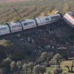 The accident occurred after the LZB safety system of the high-speed line Madrid-Seville recorded a crash on Wednesday at 8:30 A.M. local time. Photo: EFE.