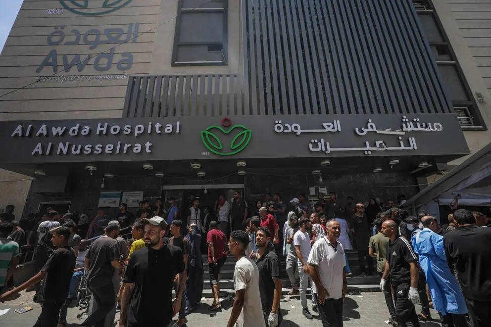 International bodies insist that fuel restrictions must be lifted to prevent the permanent closure of the few medical centers that still provide help in Gaza. Photo: EFE.
