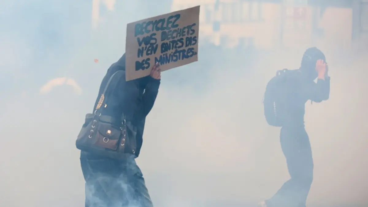 Belgian Students and Teachers Protest Education Cuts in Brussels