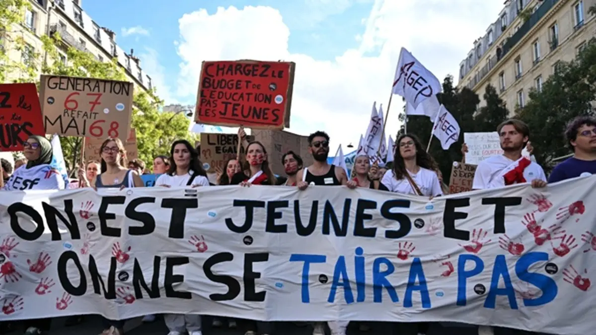 French Student and Teacher Protests More Than Double in Participation