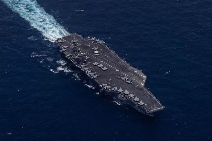 U.S. carrier strike group and Marine forces deployment to West Asia amid tensions with Iran