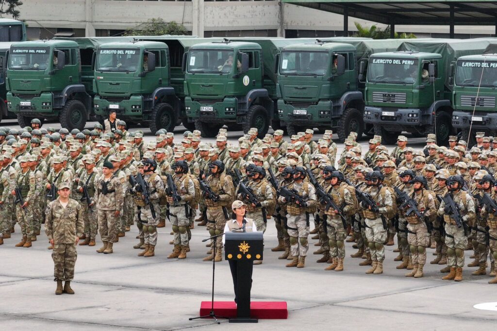 The President of the Republic, Keiko Fujimori, announced the creation of the Unified Command to confront and defeat criminality and delinquency, a unit that integrates the Armed Forces, Special Forces, and elite Police. Photo: X/ @presidenciaperu