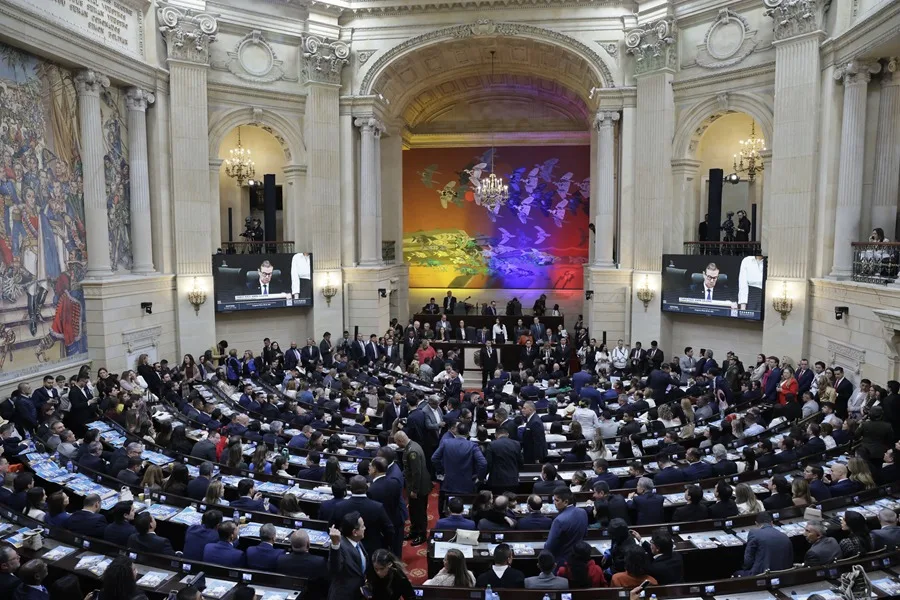 (FILE) Colombian Congress. Photo: EFE.