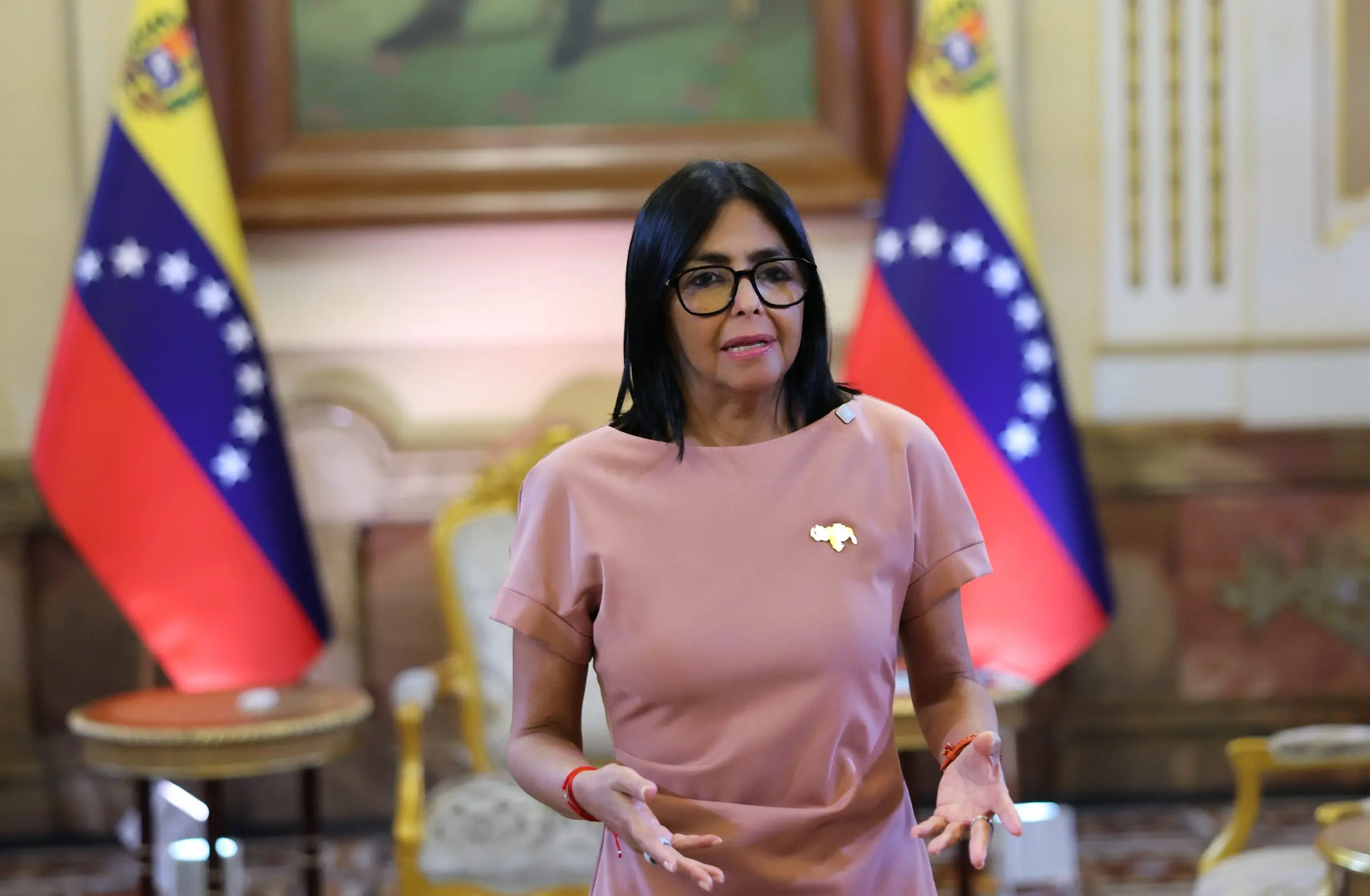 Venezuelan acting president Delcy Rodriguez. Photo: Presidential Press Office.