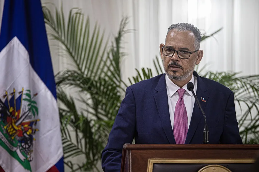 (FILE) Prime Minister Alix Didier Fils-Aimé. Photo: EFE.