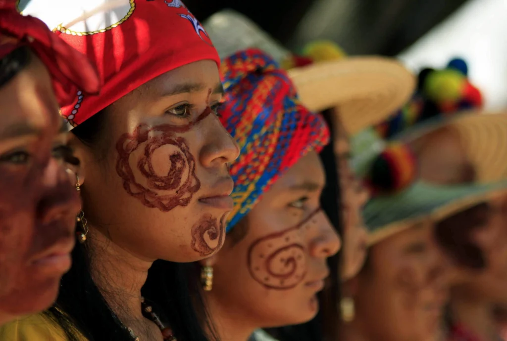 Women of the Wayúu (or Wayuu) native people. Photo: La Radio del Sur.