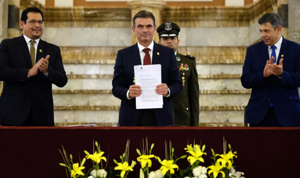Bolivian President Rodrigo Paz. Photo: EFE.