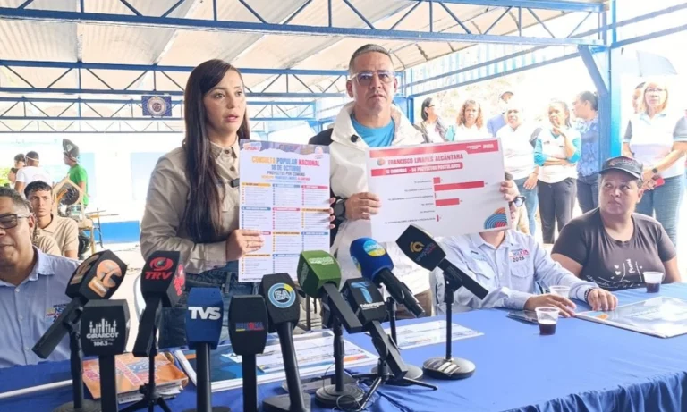 Venezuela’s 2026 National Popular Consultation, with polling stations open for community-led development projects.