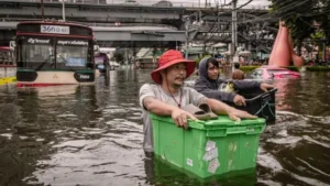 Since the onset of rainfall on September 16, the storm has affected more than 4.1 million people in 154 districts of the country. Photo: Saudi Gazette..