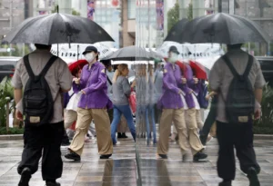 El Niño extreme weather brings record rainfall to Tokyo and hurricane risks across the Pacific