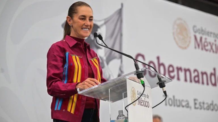 Claudia Sheinbaum inaugurates the National Rosario Castellanos University campus in Nicolás Romero, State of Mexico.