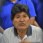 (FILE) Bolivian former president Evo Morales. Photo: EFE.