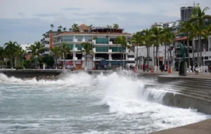Hurricane Simon Mexico approaching Pacific coast