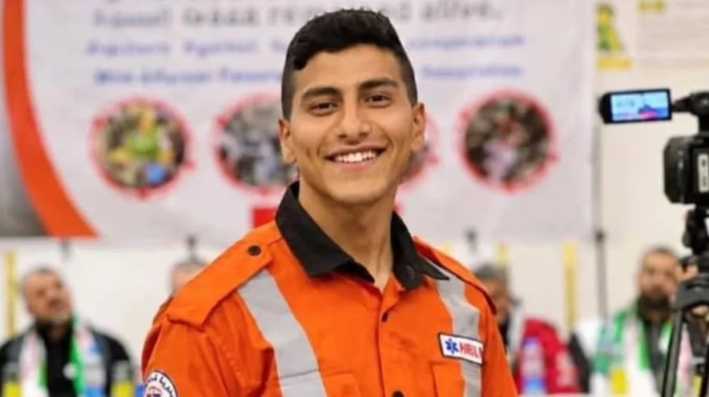 Volunteer Mohammad Tammous. Photo: QNN