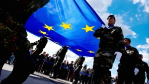 Europe military rearmament plan presented by Ursula von der Leyen